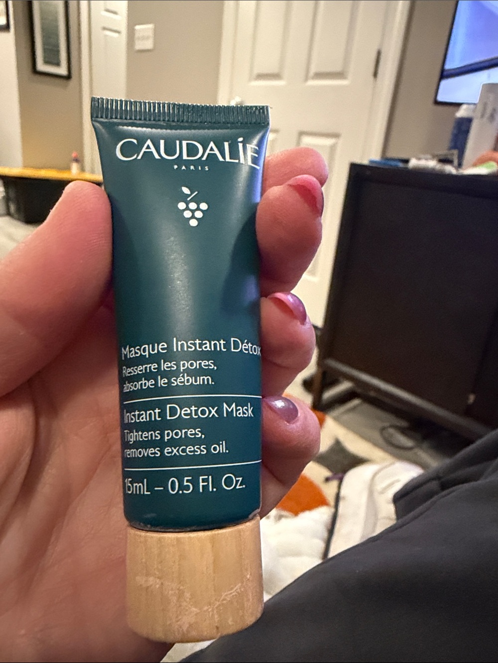 Caudalie Instant Detox Mask - Tightens Pores ~ Sealed